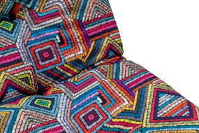 Canapea trei locuri Mishike (Multicolor). 1072886