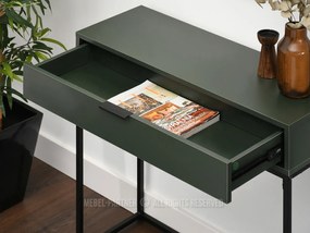 Măsuță consolă Norma M (verde + negru). 1110826