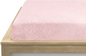 Cearsaf frote EXCLUSIVE roz deschis 90 x 200 cm
