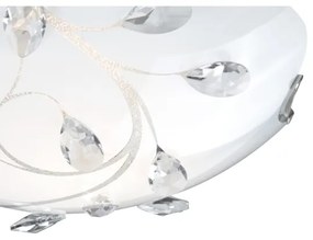 Globo 40404-2 - Plafoniera BURGUNDY 2xE27/60W/230V