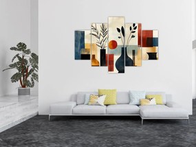 Tablou - Vaze cubiste (150x105 cm)