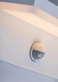 Aplica LED iluminat exterior cu senzor IP54 Zaragoza alb