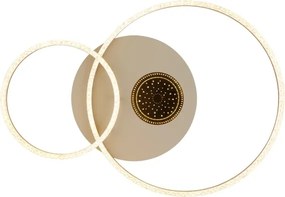 Globo 48480-30 - Plafonieră LED SANFORD LED/30W/230V 3000K 70x50 cm bej