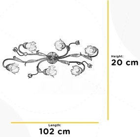 Plafonieră ONLI ARIANNA 6xE14/6W/230V