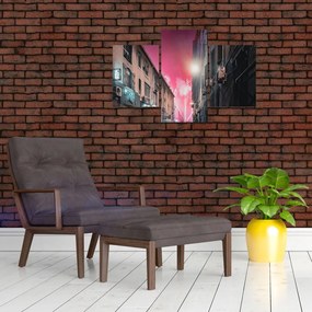 Tablou - Artificii din Marseille (90x60 cm)