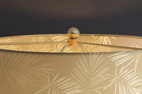Veioza, Lampa de masa, Sticla, Abajur Auriu, CLASSICO 50cm