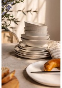 Serviciu de masă 24 buc. din gresie Snow Heart – Bonami Essentials