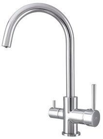 Baterie bucatarie Rubineta Ultra compatibila cu sistem filtrare finisaj crom lucios