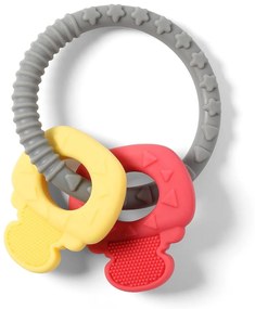 Jucării pentru dinți ORTHO 486 BabyOno, gri, galben, roșu
