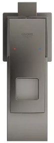 Baterie lavoar Grohe Eurocube S antracit periat Hard Graphite cu ventil Pop-Up