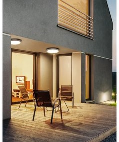 Plafonieră LED de exterior Redo 9180 BEZEL LED/25W/230V d. 27 cm IP54 alb