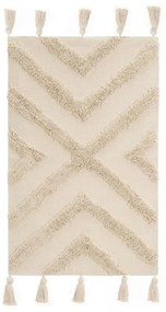 Covor crem lavabil din bumbac 50x80 cm – Casa Selección