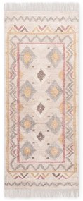 Covor tip traversă crem țesut manual din iută 80x200 cm Roya Imani – Elle Decoration