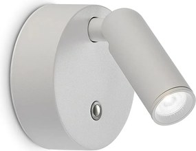 Aplica cu spot LED BEAN AP ROUND RECHARGEABLE BIANCO