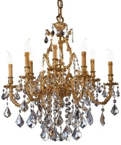 Candelabru 9 brate LUX cu cristale Scholer, Ashford