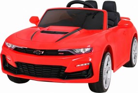 Masinuta Electrica cu acumulator pentru copii NOVOKIDS™ Chevrolet Camaro, Roti din Cauciuc EVA, Max 25 kg , Usi cu deschidere , 3 Viteze, Lungime 119