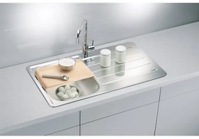 Chiuvetă de bucătărie ALVEUS 1065560 LINE 86x50 cm crom