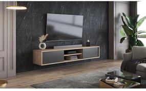 Masă TV Fiora 40 (stejar uleios + antracit). 1066467