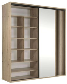 Dulap de haine Claudi 15 (Stejar artisan). 1055498
