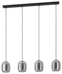 Lustră pe cablu Eglo 901193 CIAMPINO 4xE27/28W/230V gri