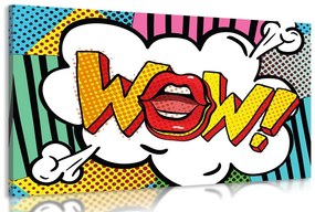 Tablou în stil pop art - WOW!