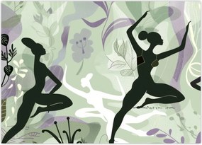 Tablou - Ilustrație de dansatori (70x50 cm)