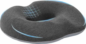 vidaXL Pernă pentru șezut Gri închis 42 x 36,5 x 8 cm Spumă cu Memorie