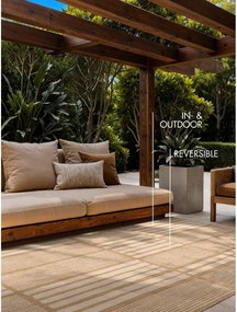 Covor pentru exterior și interior crem/în culoare naturală 120x170 cm Haringey Allington – Ted Baker