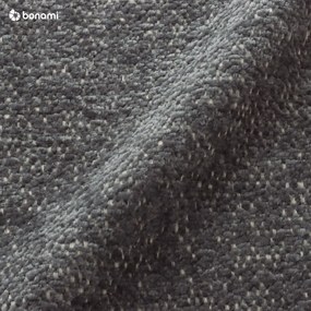 Canapea extensibilă gri închis Emile - Bobochic Paris