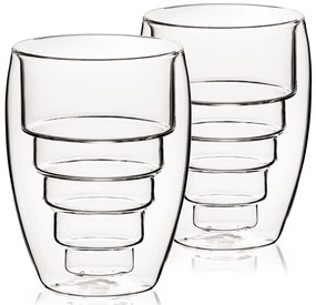 Pahare termo 4Home Pyramide Hot&Cool 250 ml, 2 buc