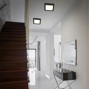 Plafonieră LED FIRE LED/12W/230V 17x17 cm Briloner 3464-415