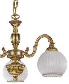 Candelabru din alama cu 3 brate design italian 9300