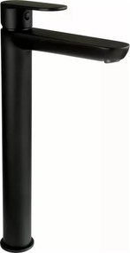 Baterie lavoar Deante Alpinia inalt negru 16.5 cm