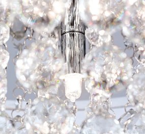 Plafoniera eleganta cristal K9 diam. 38cm Gloria DLU 2378/4/38 chrom OR