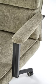 Scaun de birou Adriano stofa olive H110 cm