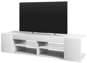 Masă TV Monty 137 (cu iluminat) (alb). 1098626