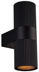 Aplica de perete exterior IP54 cu lumina sus / jos Kyklop negru