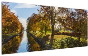 Tablou cu canal de apă (120x50 cm)