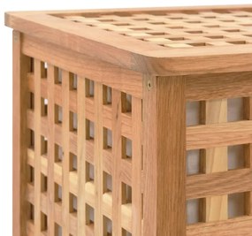 Cufar de rufe, 77,5x37,5x46,5 cm, lemn masiv de nuc 1, 77.5 x 37.5 x 46.5 cm