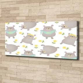 Tablou canvas Urşii ilustrare