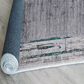 Covor, Woopamuk020, 80x300 cm, Bumbac;Poliester, Gri