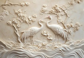 Fototapet - Model Chinezesc 3D (147x102 cm)