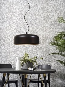 Lustra design nordic Marseille black, 48,5cm