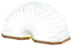 Veioză maro LED cu intensitate reglabilă (înălțime 3,5 cm) Accordion – Gingko