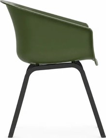 Scaun de masa AMALIA ELEMENT, verde
