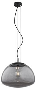 Pendul design modern TRINI negru 40cm