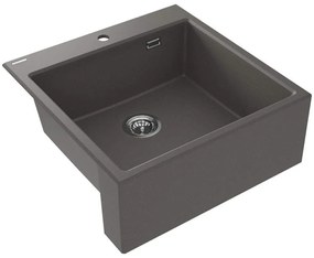 Chiuveta granit Deante Eridan 61x60 cm antracit