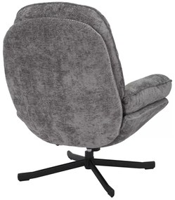 Fotoliu Harper gri/negru Tap.240