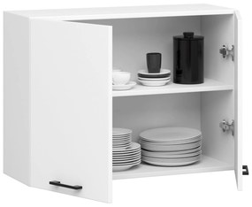 Dulap superior de bucătărie Ozara W80 H580 (alb). 1069132