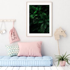 Poster - Jungla cu palmieri (A4)